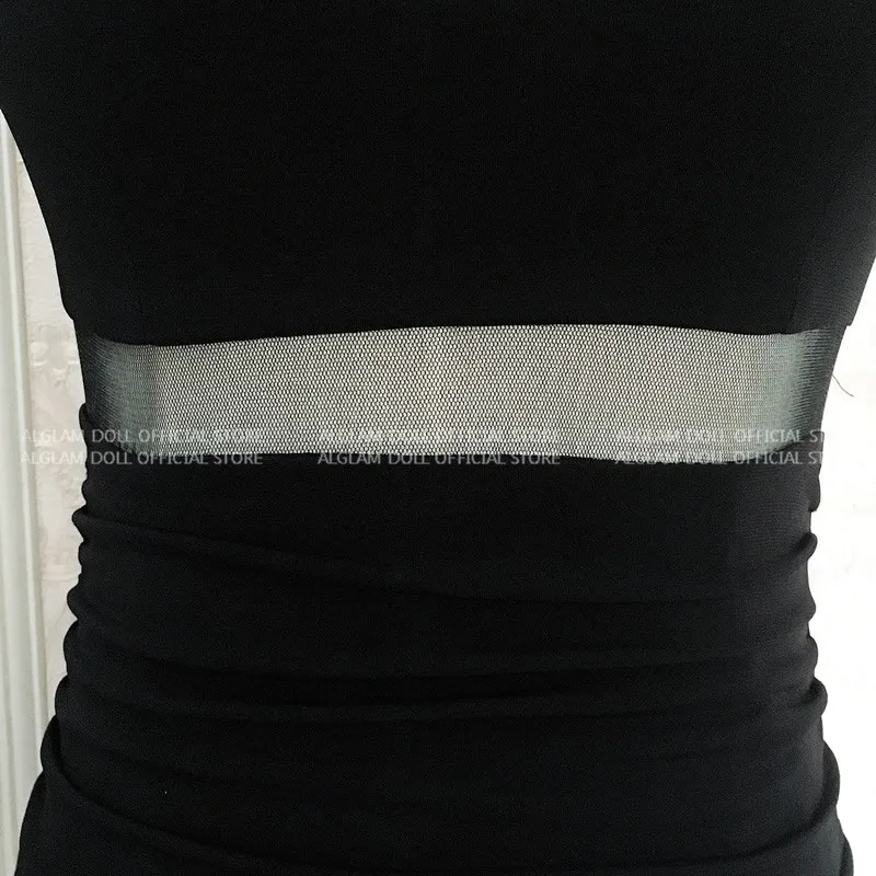 Летнее черное платье без рукавов с v-образным вырезом Vestidos облегающее платье-футляр с сеткой в стиле пэчворк Макси Длинные Сексуальные вечерние платья