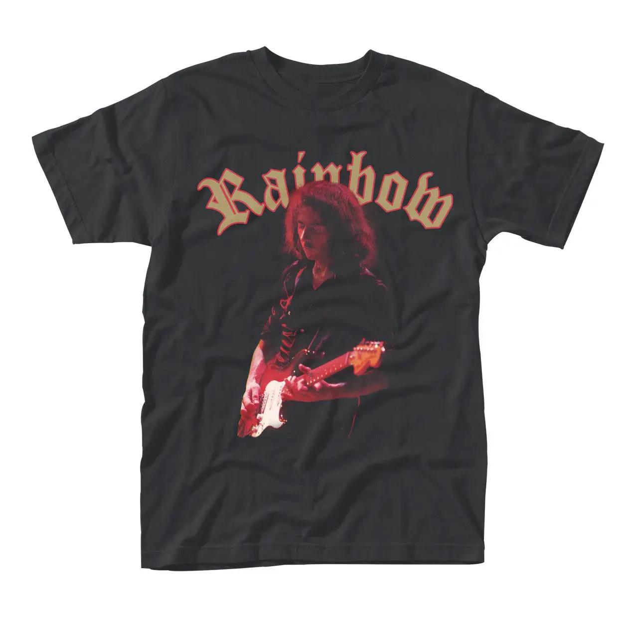 Футболка с принтом Rainbow Monsters Tour Ritchie Blackmore Rock модная футболка короткими