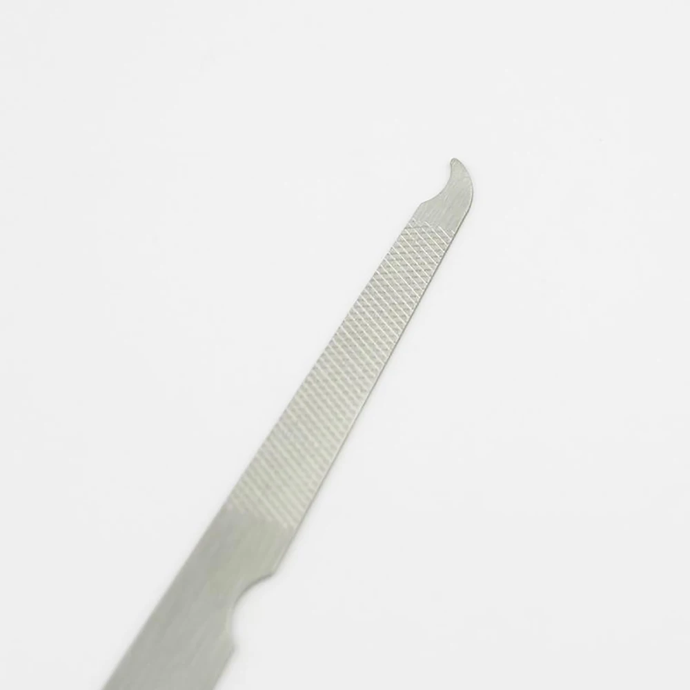 

10pcs Metal Stainless Steel Nail Files Ladies Manicure Pedicure Nail Tools Double Sided Pointed Nail Art Beauty Care Tools s