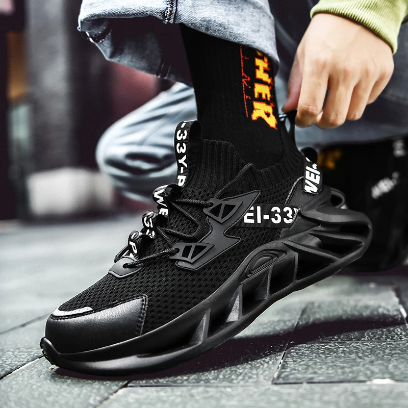 

Blade Men Shoes New Winter Sports Shoes High Quality Luxury Brand Sneakers Outdoor Non-slip Cushiong Men Casual shoes