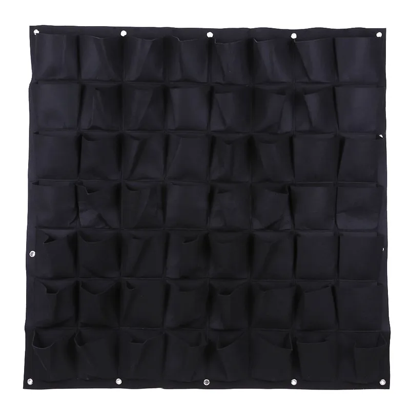 56 карманные сумки для выращивания на открытом воздухе Вертикальное Озеленение