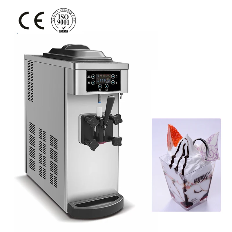 Мороженое машина 12L/h мягкий производитель горячая распродажа летом предметов