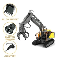 2 4g 3in1 e568 alloy rc excavator 116 alloy 17ch big rc trucks simulation excavator remote control 3 type engineer vehicle toys