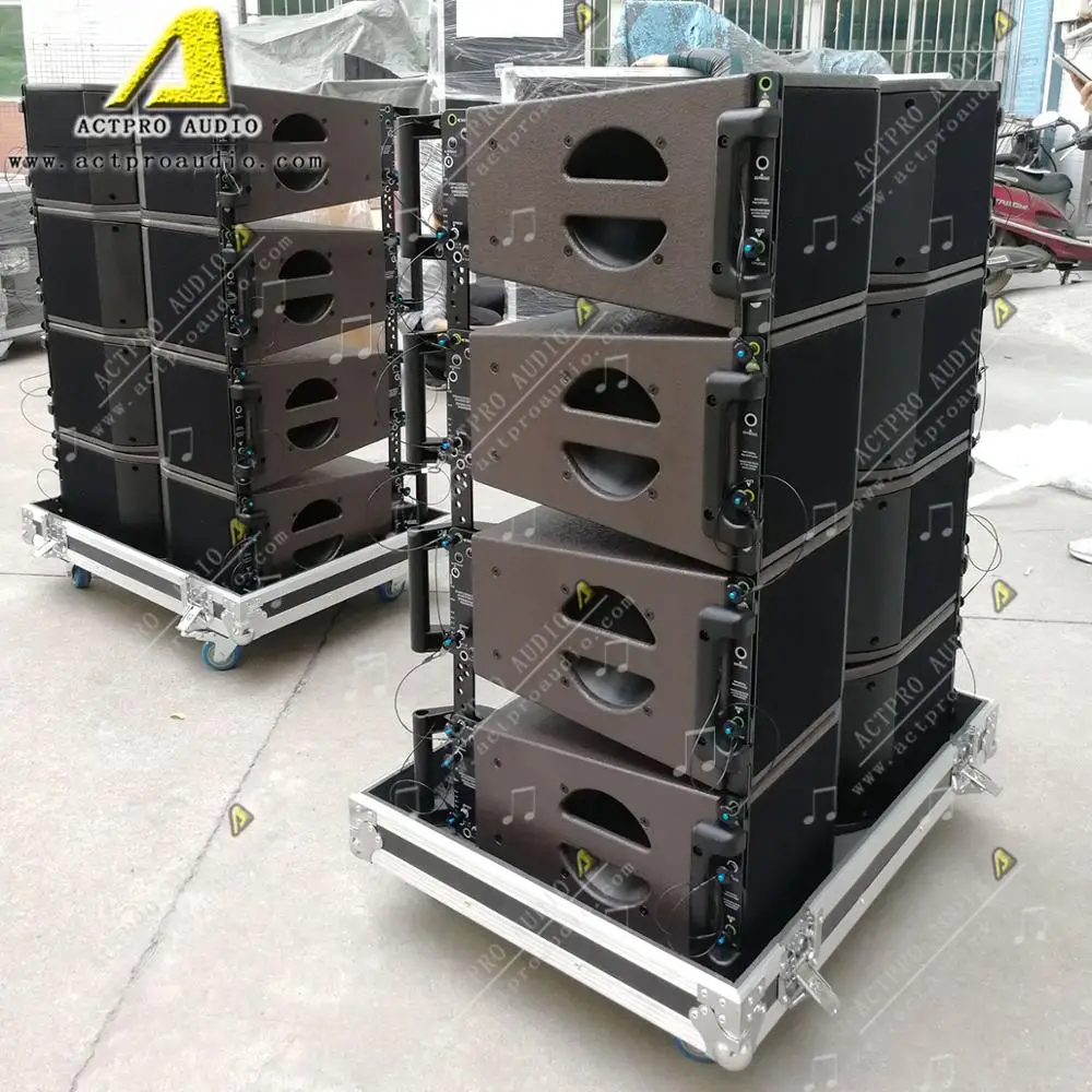 Двухсторонний миниатюрный линейный громкоговоритель KR208 звуковая система