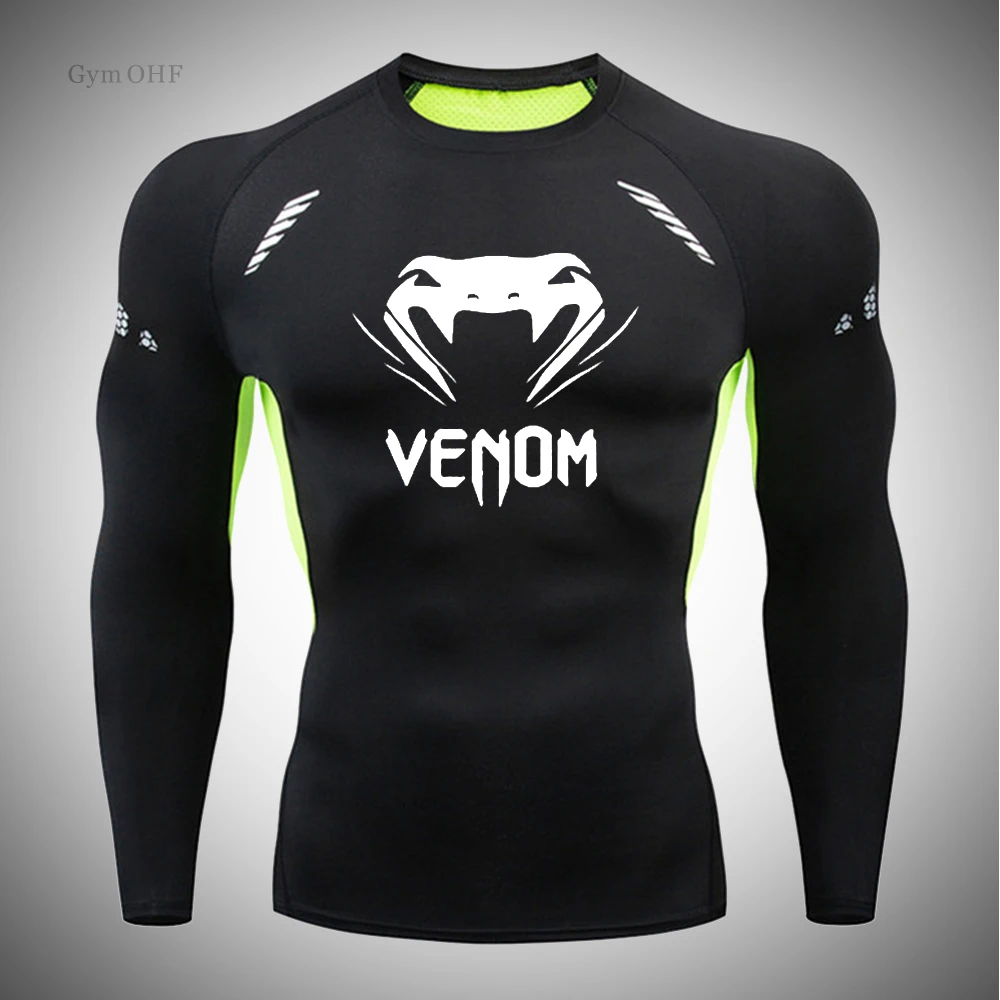 Мужская компрессионная футболка для MMA Rashguard бокса мужчин s Муай Тай кикбоксинга