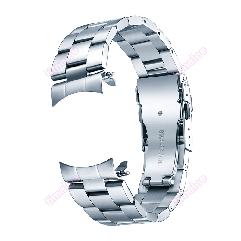 Браслеты из нержавеющей стали бренда Timelee 22 мм с изогнутым концом для SKX007 SKX009