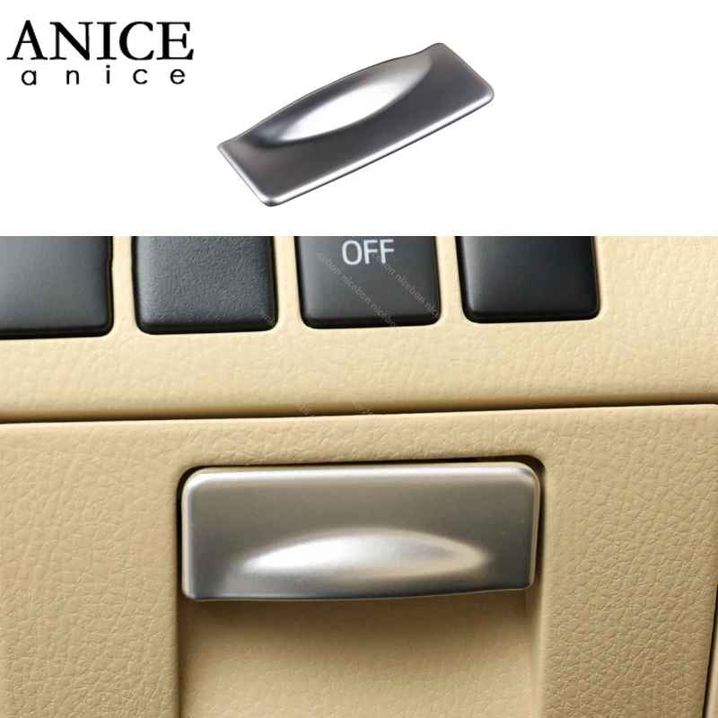 chrome left Storage Box decoration cover trim for toyota Highlander Kluger 2014-2019 | Автомобили и мотоциклы