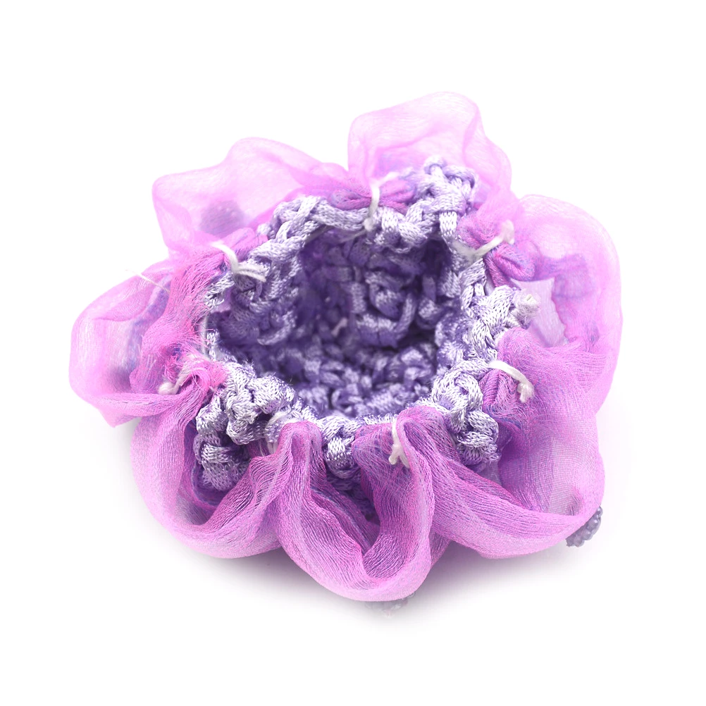 10 цветов Детские булочки крышка снуд волосы сетка подарок сна Балет Танцы