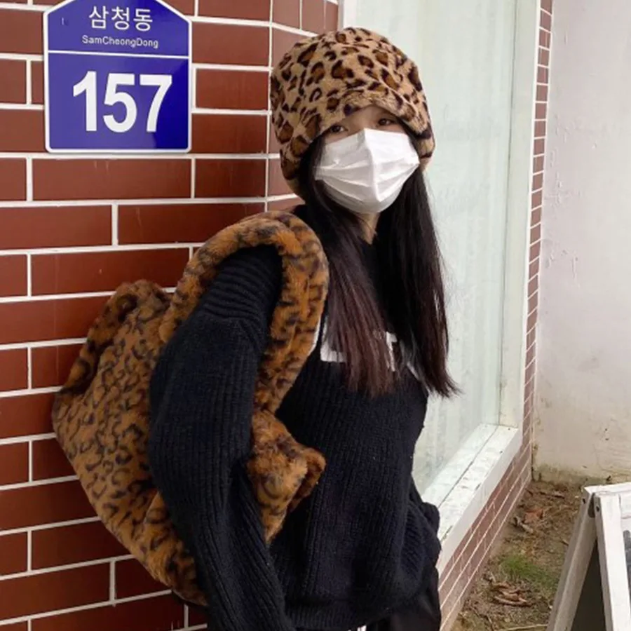 Модная леопардовая большая сумка-тоут роскошные женские сумки из искусственного