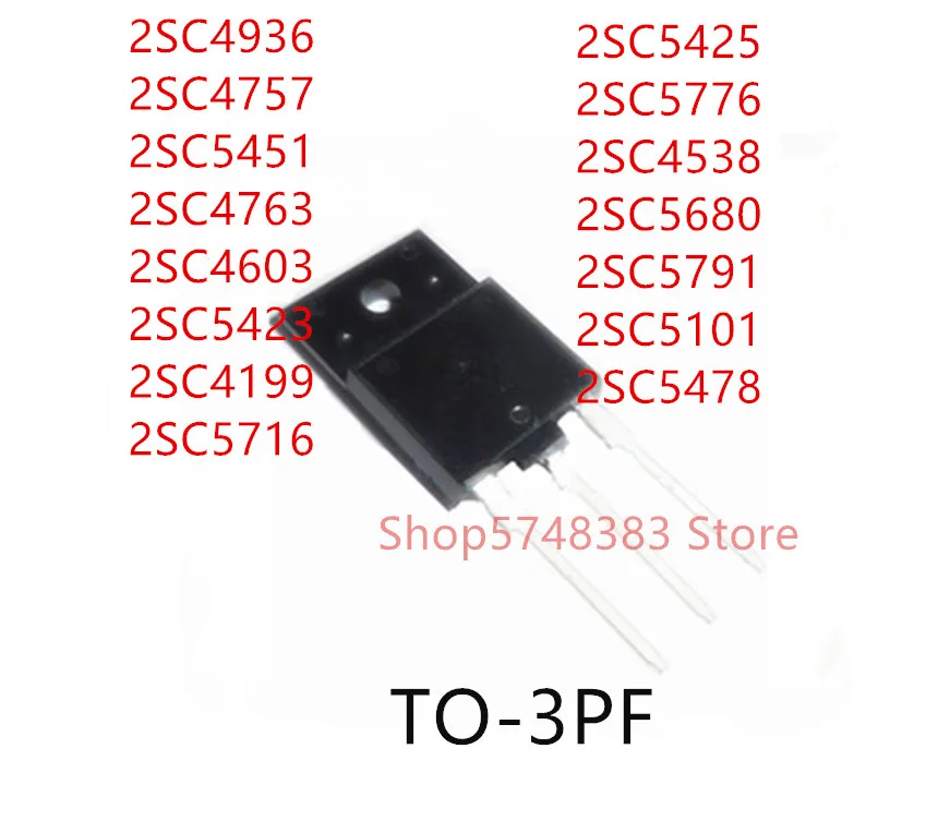 10 шт. 2SC4936 2SC4757 2SC5451 2SC4763 2SC4603 2SC5423 2SC4199 2SC5716 2SC5425 2SC5776 2SC4538 2SC5680 2SC5791 2SC5101 2SC5478