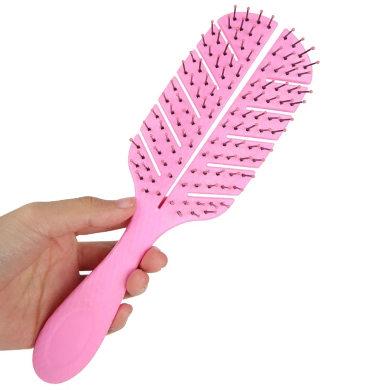 

Paddle Hair Brushes Hollow Out Wet Dry Detangling Scalp Massage Comb for Long Short Thick Thin Curly Straight Wavy Hairs