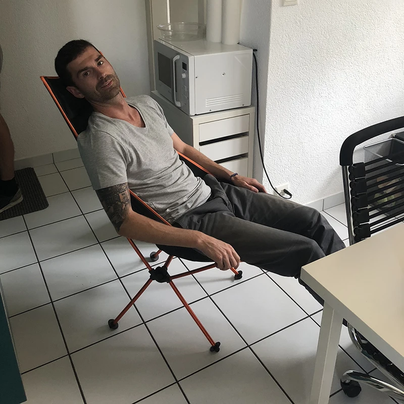 Уличные сверхлегкие складные стулья с Луной портативная рыбалка стул для