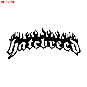 Виниловая наклейка Hatebreed, металлическая наклейка рок-группы Death Guitar, Забавный автомобильный ноутбук
