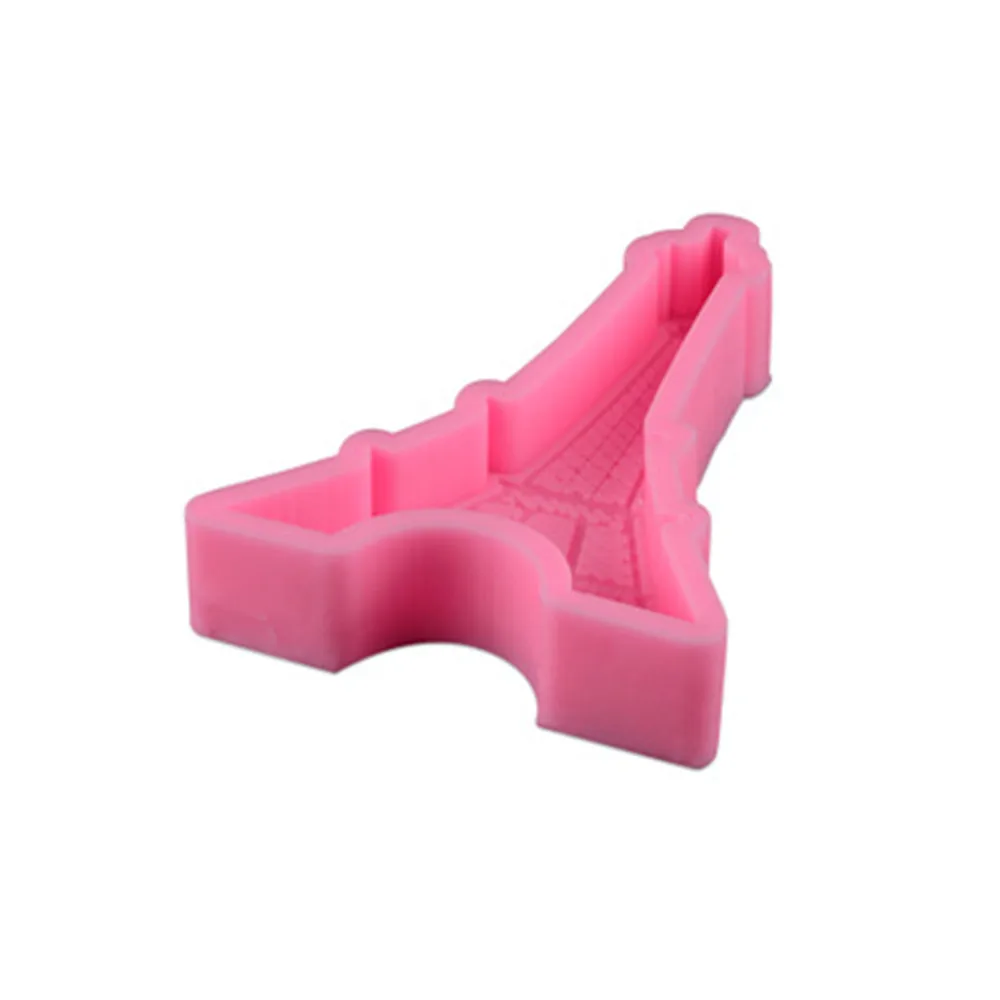 3D Париж Эйфелева башня силиконовые формы форма для шоколада помадки мыло Смолы