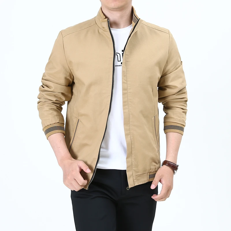 

Plus Size M-5XL Casual Jacket Men Spring Autumn Outerwear Mens Jackets and Coats Male Jacket for Men's Clothing Brand