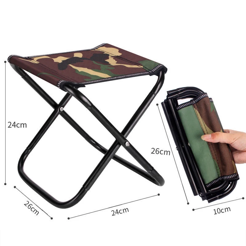 Портативный складной рыболовный стул ульсветильник мини-стул для пикника