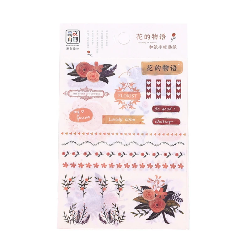 4 шт. декоративные винтажные дневники для путешествий с ручной росписью бумажные