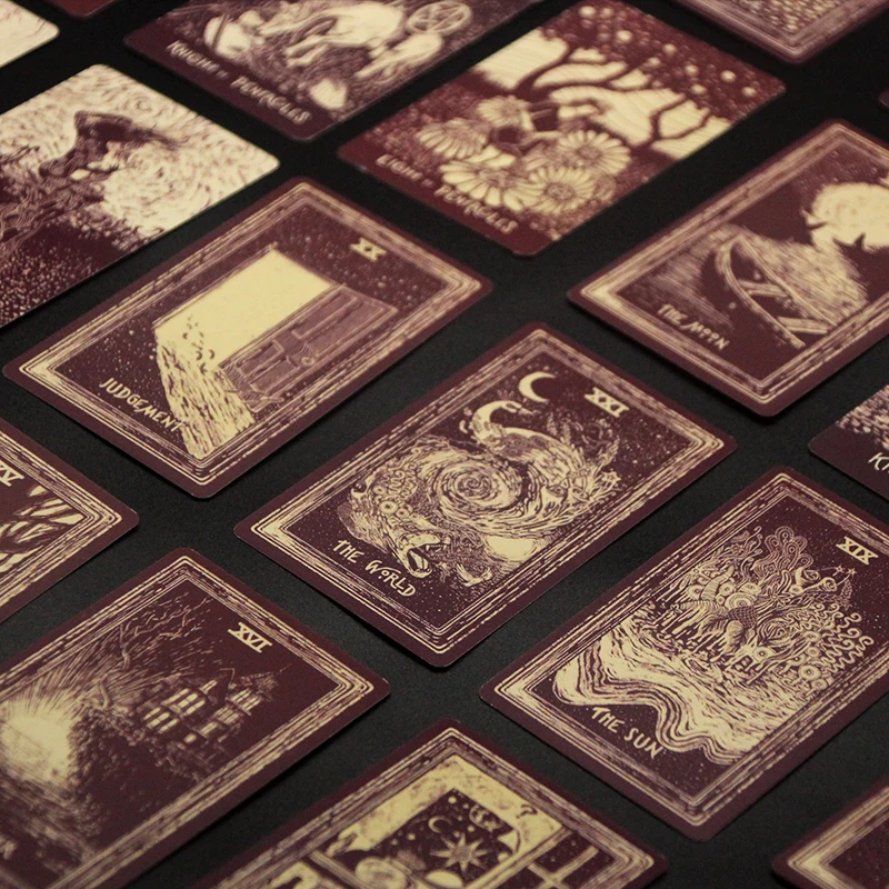 Горячая Распродажа гадания Fate Tarot с руководством Original 1909 развлечения высокое