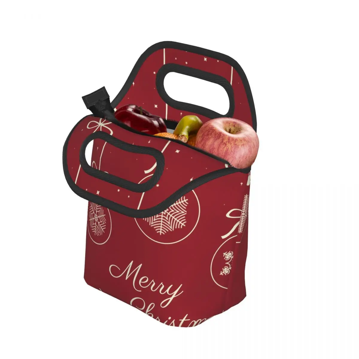 

Рождественское украшение, Рождественская блестящая сумка для ланча унисекс