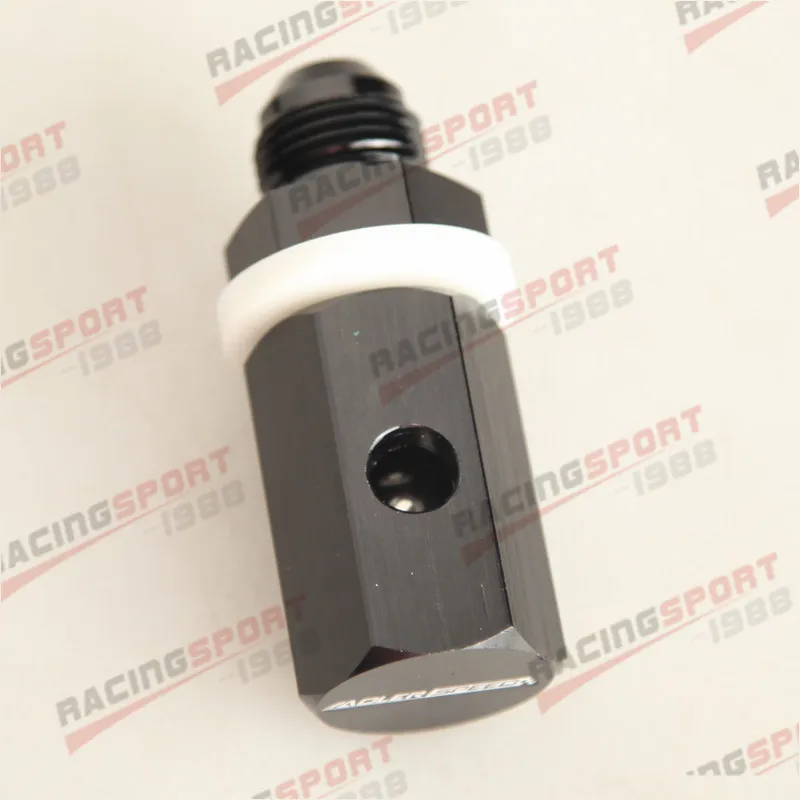 

-8 AN AN8 Aluminum Roll Over Vent Valve Tank Mounted Black