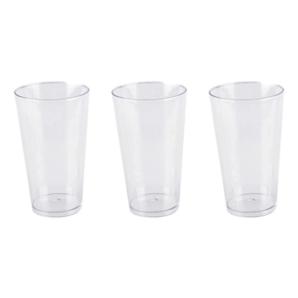

50pcs 3 oz Cups with Round Shooter Disposable Plastic Dessert Cups Appetizer Bowls Shot Glasses Catering Supplies