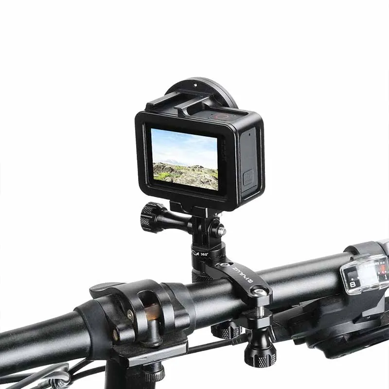 Велосипедный зажим с поворотом на 360 градусов велосипедный Алюминиевый адаптер