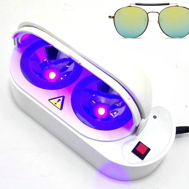 

Color Changing Lens Tester Photochromic Lens Led Lights Ultraviolet Glasses Measurer Detector T3EC