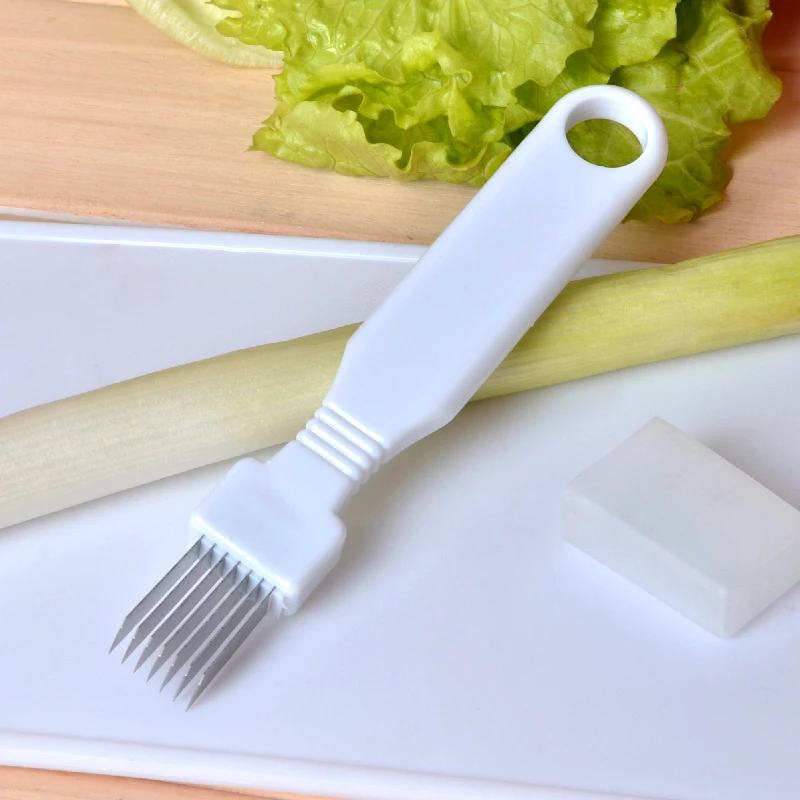 1 шт. нож для лука чеснока овощей Резки Лука томатов измельчители слайсер