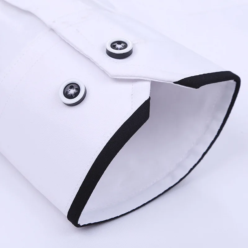 

2020 men new young professional wedding dress shirt collar shirt
