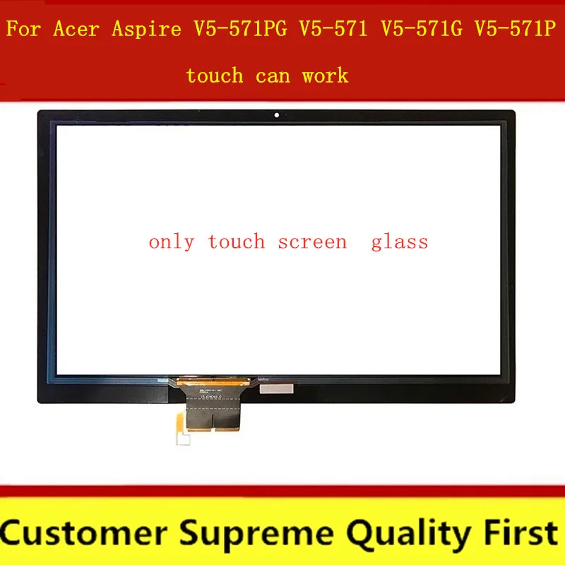 Замена сенсорного экрана Экран планшета Стекло для Acer V5-571 V5-571P V5 571 571P V5-531 531 |