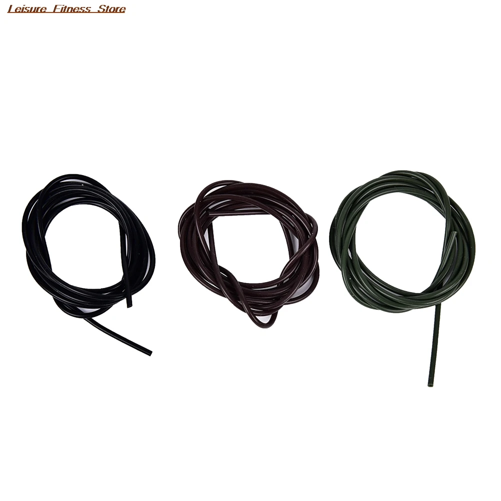 

3x 1M Silicone Rig Tubes Tackles Silicone Soft Tube Sleeve for Carp Fishing Tube Soft Carp Rigs Tube Carp Fishing Access