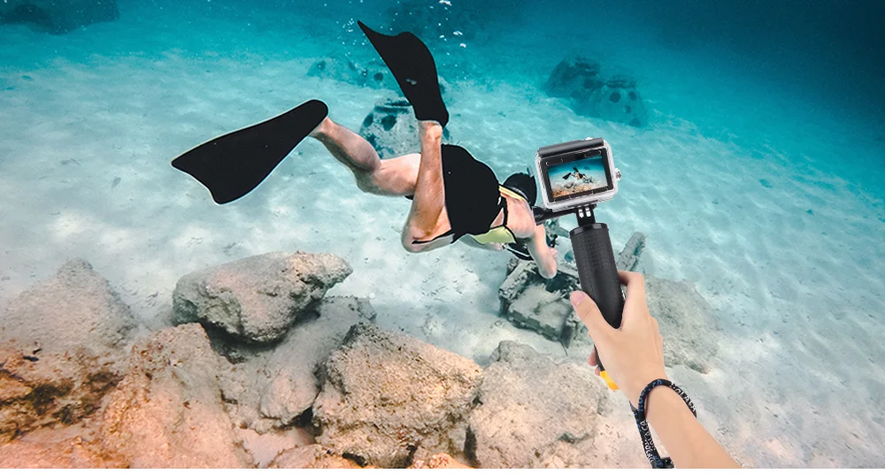 Vamson для Gopro аксессуары Floaty Bobber ручной монопод ручка селфи палка для Go Pro Hero 7 6 5 для Dji Action 4K VP418