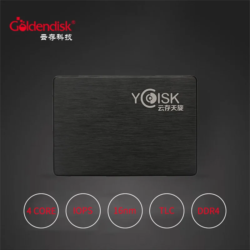 Goldendisk YCdisk серийный ноутбук SSD внутренний жесткий диск SATA 120 ГБ 2 5 твердотельный III 6