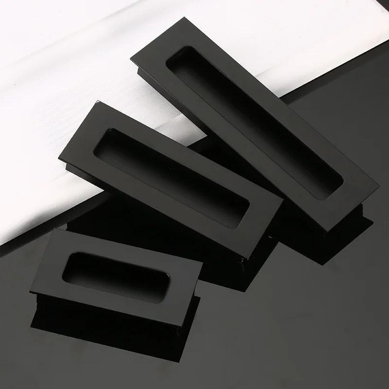 Новинка алюминиевая ручка для раздвижной двери встраиваемые ручки шкафа