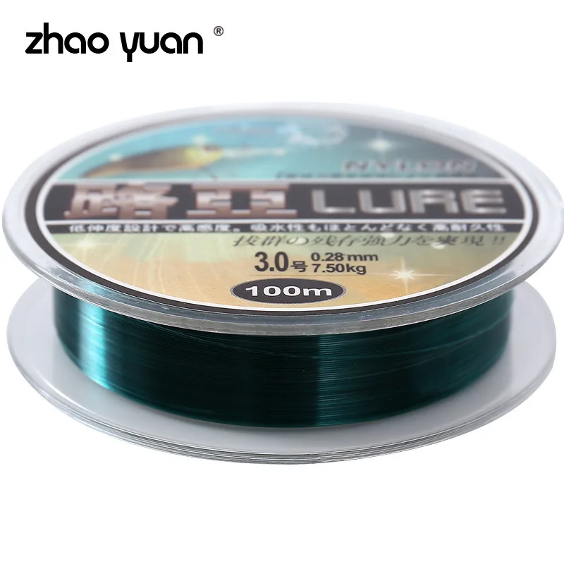 Профессиональная рыболовная леска супер сильная японская 100% нейлон не