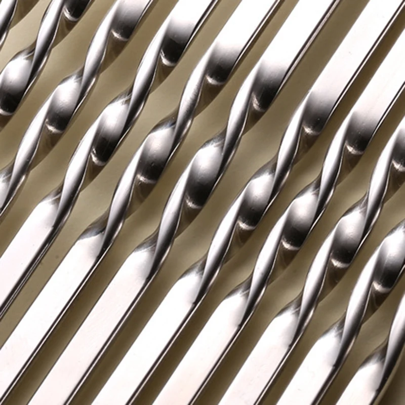 20 шт. принадлежности для барбекю 304 нержавеющая сталь шашлык Железный Знак обжига