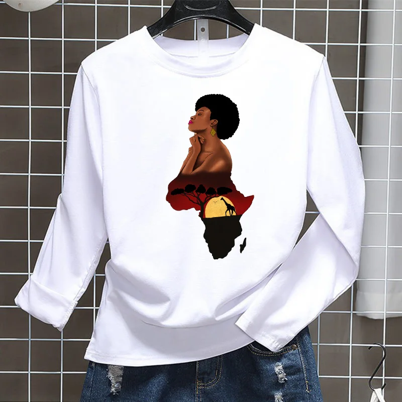 Красивые африканские Графические футболки для беременных женщин эстетическая
