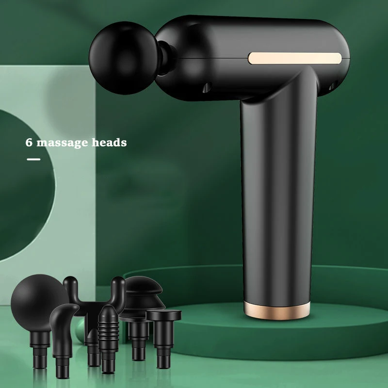 

High frequency electric fascia gun muscle body relaxer multifunctional high quality massager vibration massager for women