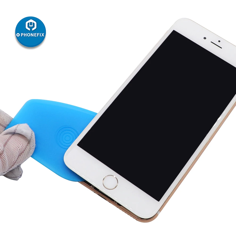 3pcs telefon eröffnung pick hebeln werkzeug kunststoff gitarre picks hebeln opener für iphone ipad tablet pc zerlegen hand werkzeug free glo