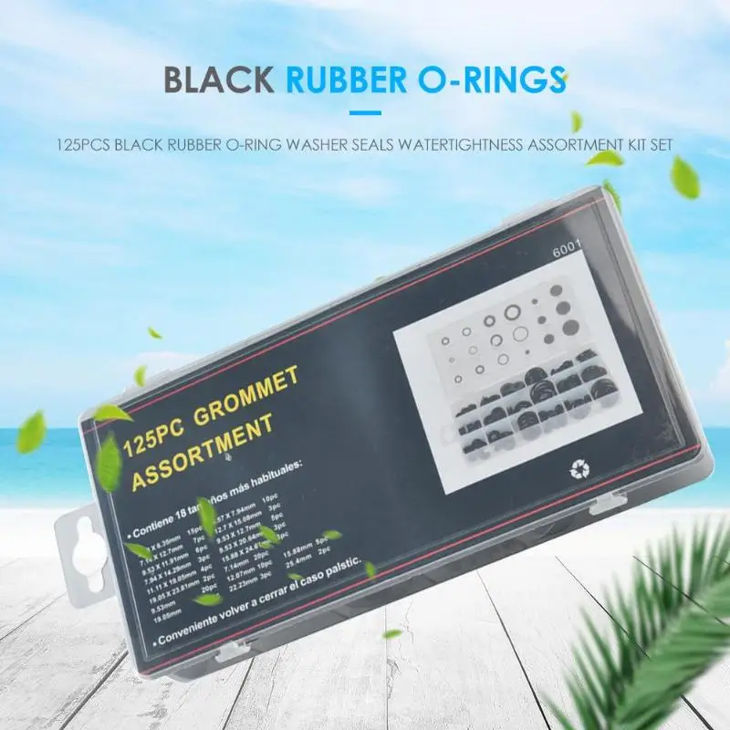 Прорезиненные уплотнительные прокладки размером 125/225 шт. водопроводный кран