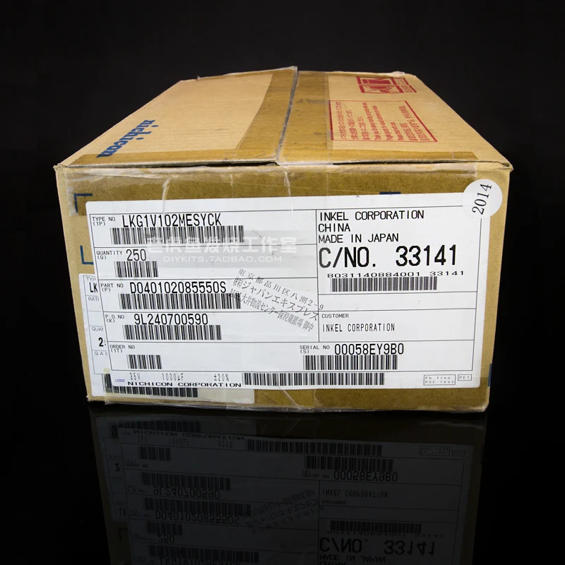 Супер сквозной электролитический конденсатор Nichicon 1000 мкФ 35V KG 2 шт./4 шт.|Усилители