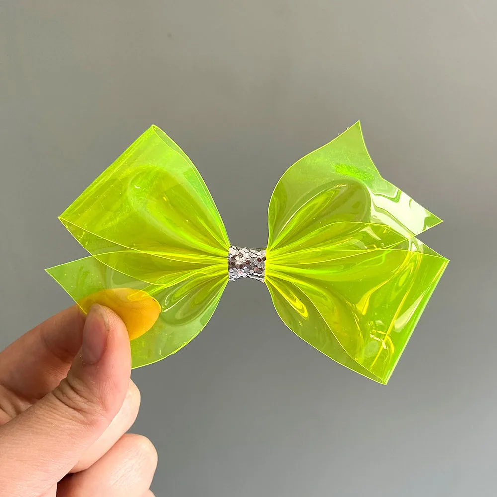

ncmama 5pcs/lot Waterproof Hair Bow Hairclip Mini Bow Swim Pool Hair Bows Girls Kids Summer Headwear Hair Decoration Accessory