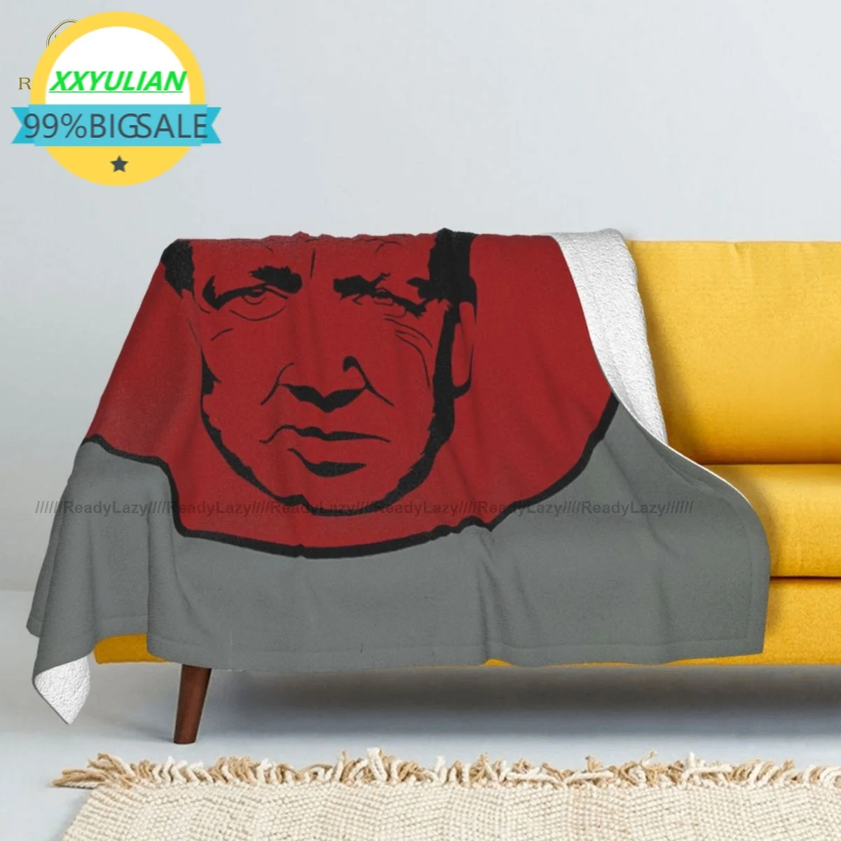 

Lynch Blnket Sherp Fleece Blnket Chir Soft Fshion Bedspred