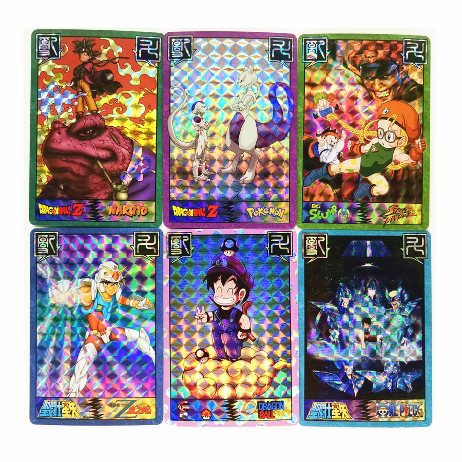 

9 шт./компл. Arale Saint Seiya Dragon Ball косплей игрушки хобби коллекционные предметы для хобби Коллекционная игра