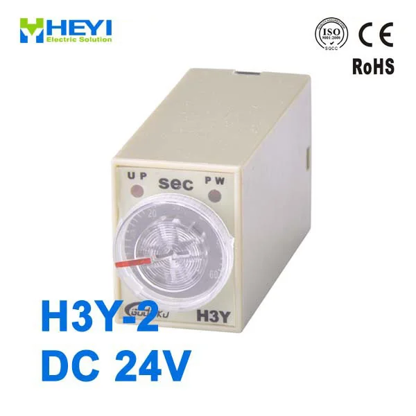 Φ с базовым 8 контактным реле времени ST6P 2 DC 24V|relay 24v|relay valverelay led |