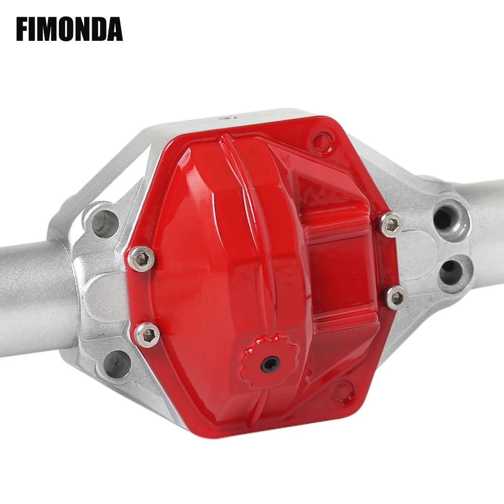 Корпус оси FIMONDA из анодированного алюминия для 1/10 RC Rock Crawler Axial Wraith 90018 90045 RR10 90048 90053