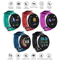 d18s smart watch men women smartwatch fitness blood pressure heart rate monitor pedometer fashion sports watches for android ios