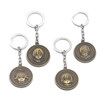 the seven deadly sins key chain anime keychain meliodas retro coin metal keychains key ring holder pendant charm men jewelry