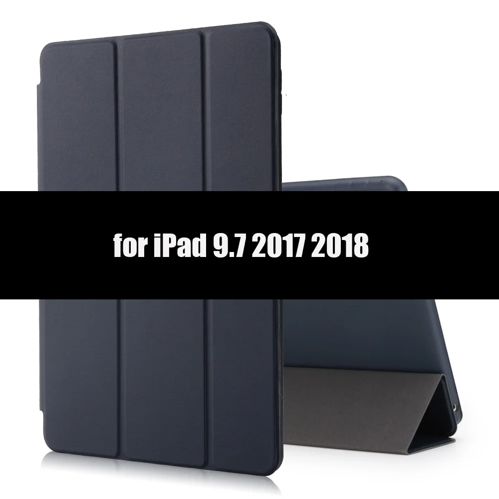 Dark Blue-D Pu кожаный чехол для ipad 9,7 air 1 2 5th 6th Generation, Aiyopeen Магнитный Флип смарт-чехол для ipad 4 3 2 Чехол - Цвет: Dark Blue-D