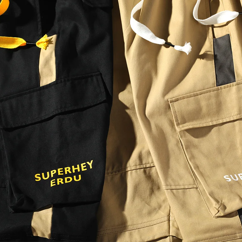 Уличная одежда в стиле хип хоп Мужские штаны для бега модные мужские